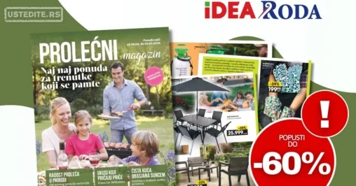 Roda & Idea katalog NAJ NAJ PONUDA 9.4-5.5.2026.