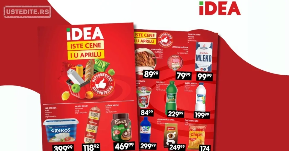 Idea katalog ISTE CENE 2-8.4.2026.