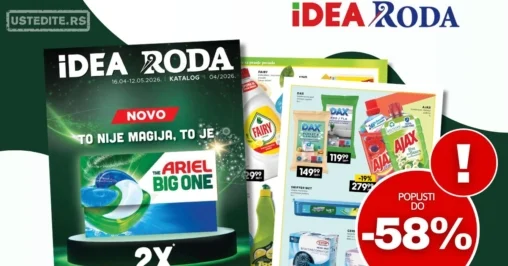 Roda & Idea katalog NEPREHRANA 16.4-12.5.2026.
