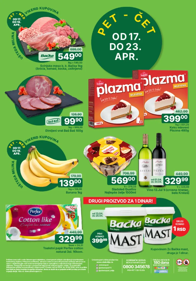 Univerexport katalog 17-23.4.2026.
