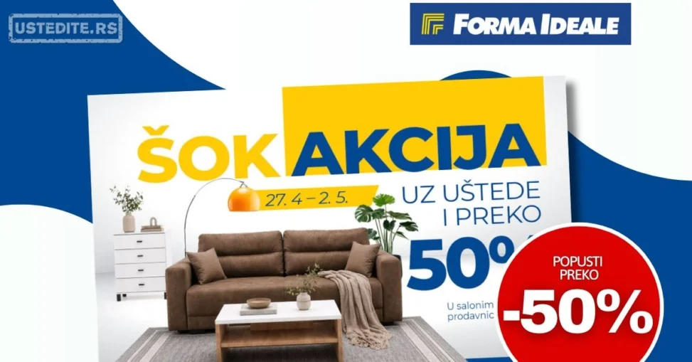 Forma Ideale AKCIJA 27.4-2.5.2026.