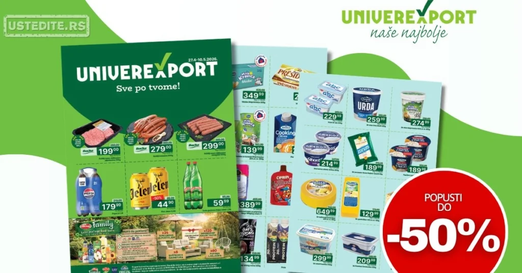 Univerexport katalog 27.4-10.5.2026.
