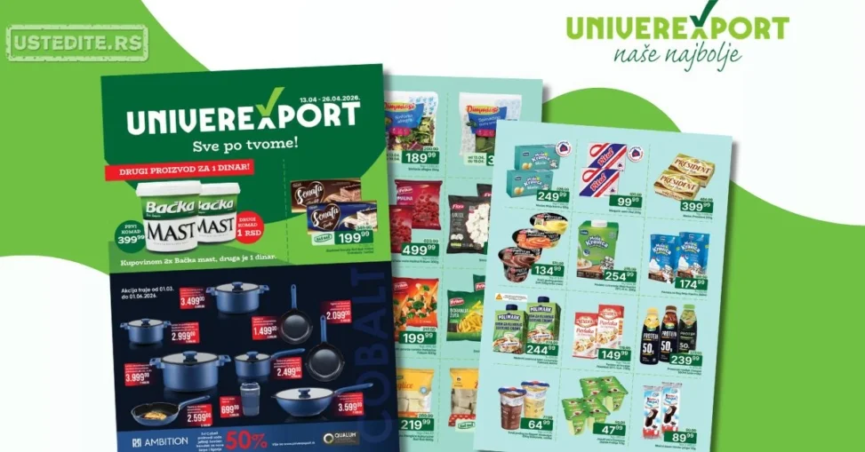 Univerexport katalog 13-26.4.2026.