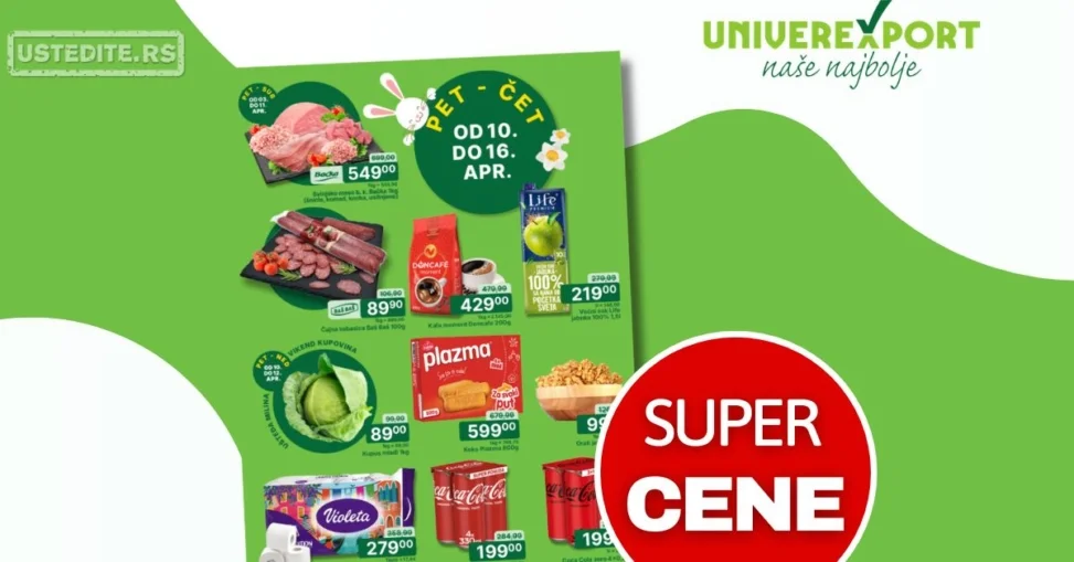 Univerexport katalog 10-16.4.2026.