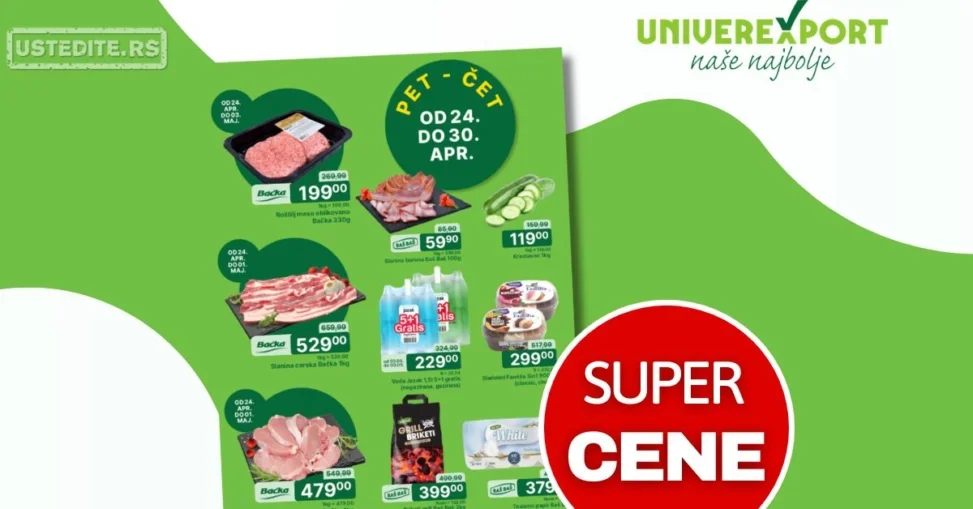 Univerexport katalog 24-30.4.2026.