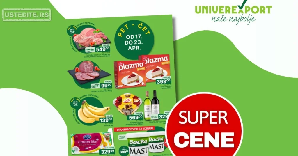 Univerexport katalog 17-23.4.2026.