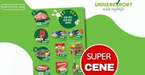 Univerexport katalog 3-9.4.2026.