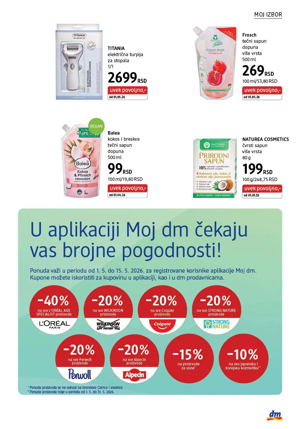 dm Katalog MAJ 2026.