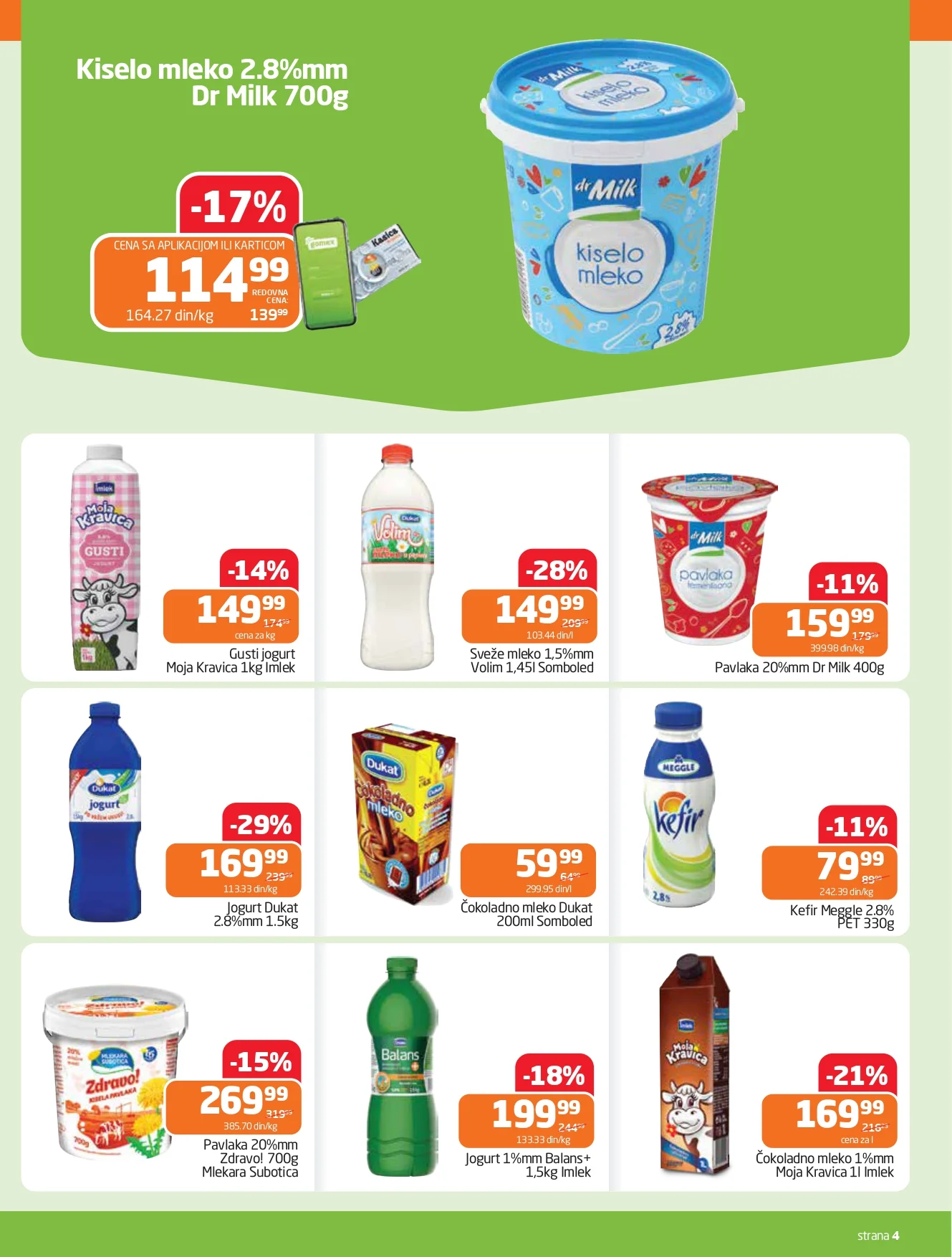 Gomex katalog AKCIJE IZ ŠEŠIRA 15-28.4.2026.