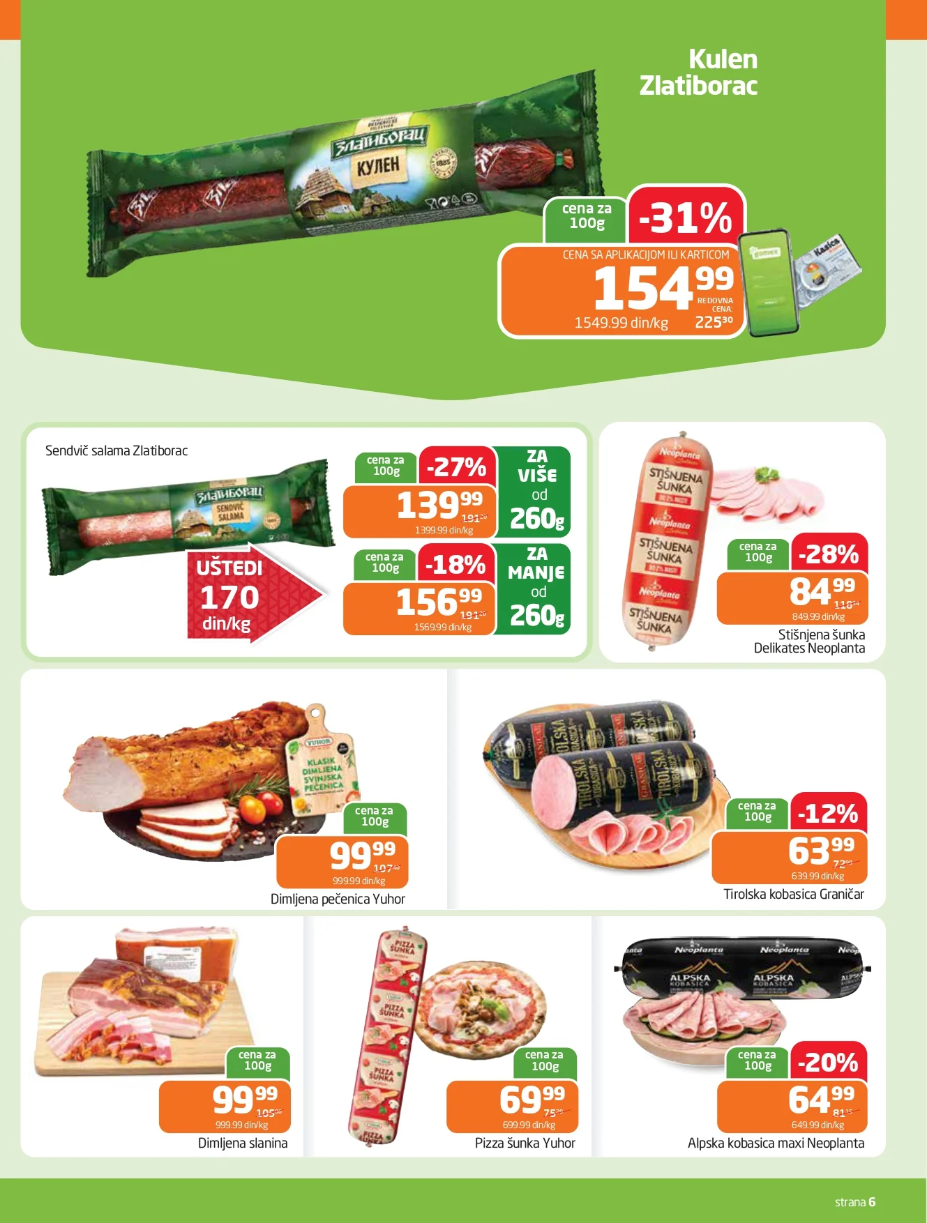 Gomex katalog AKCIJE IZ ŠEŠIRA 15-28.4.2026.