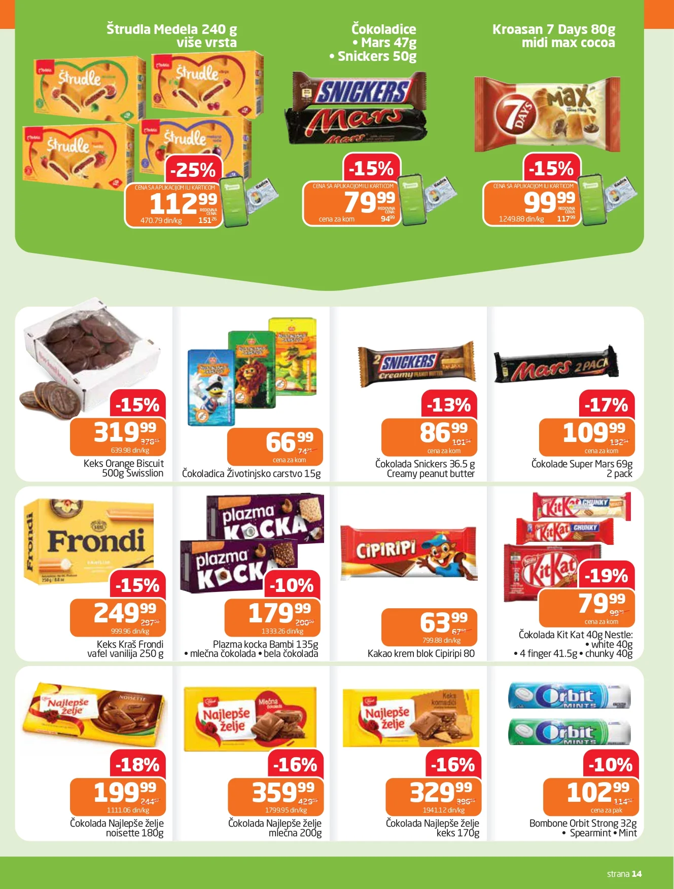 Gomex katalog AKCIJE IZ ŠEŠIRA 15-28.4.2026.