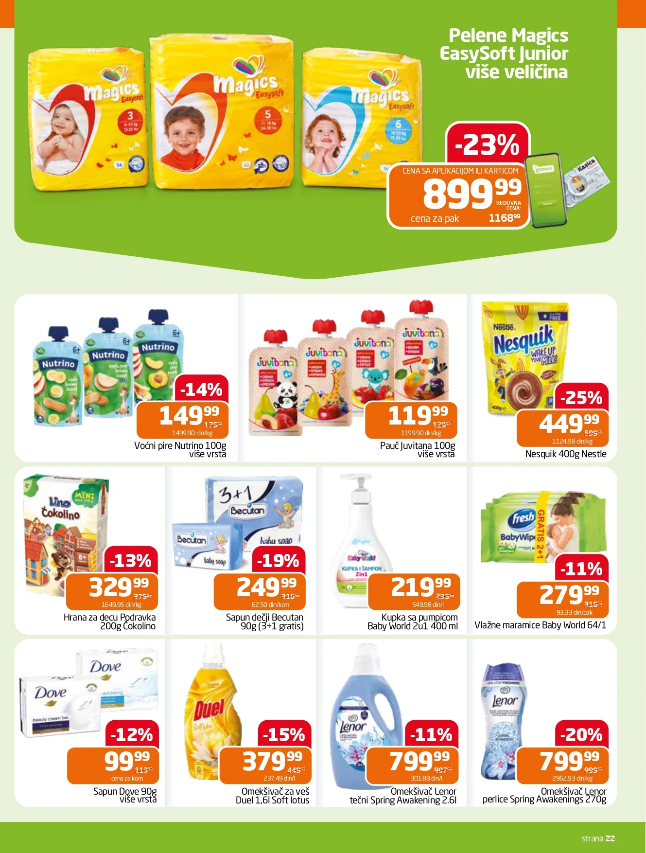 Gomex katalog AKCIJE IZ ŠEŠIRA 114.4.2026.