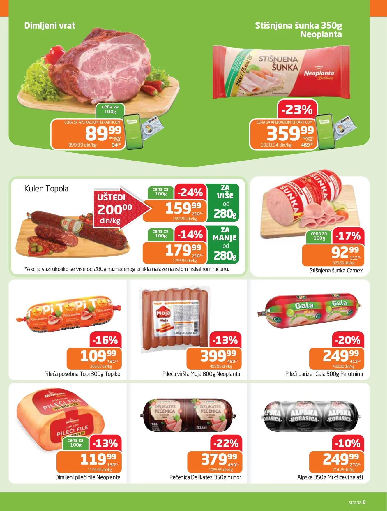 Gomex katalog AKICIJE IZ ŠEŠIRA 29.4-12.5.2026.