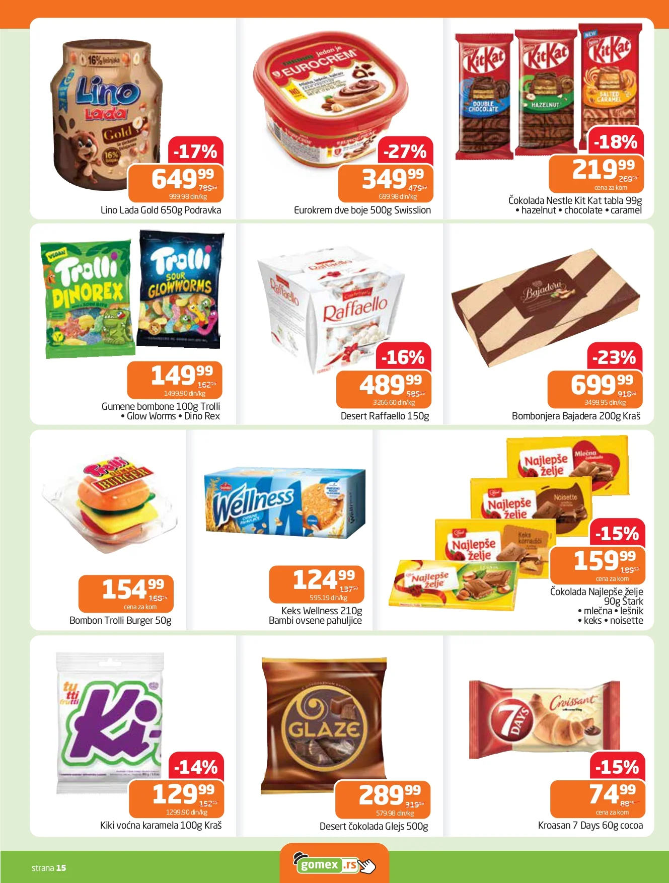 Gomex katalog AKICIJE IZ ŠEŠIRA 29.4-12.5.2026.