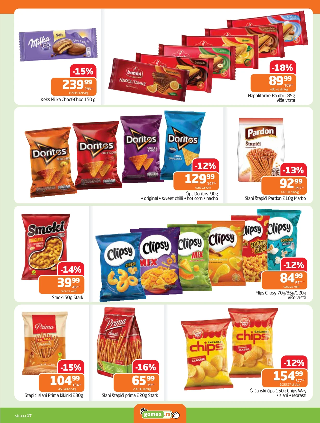 Gomex katalog AKICIJE IZ ŠEŠIRA 29.4-12.5.2026.