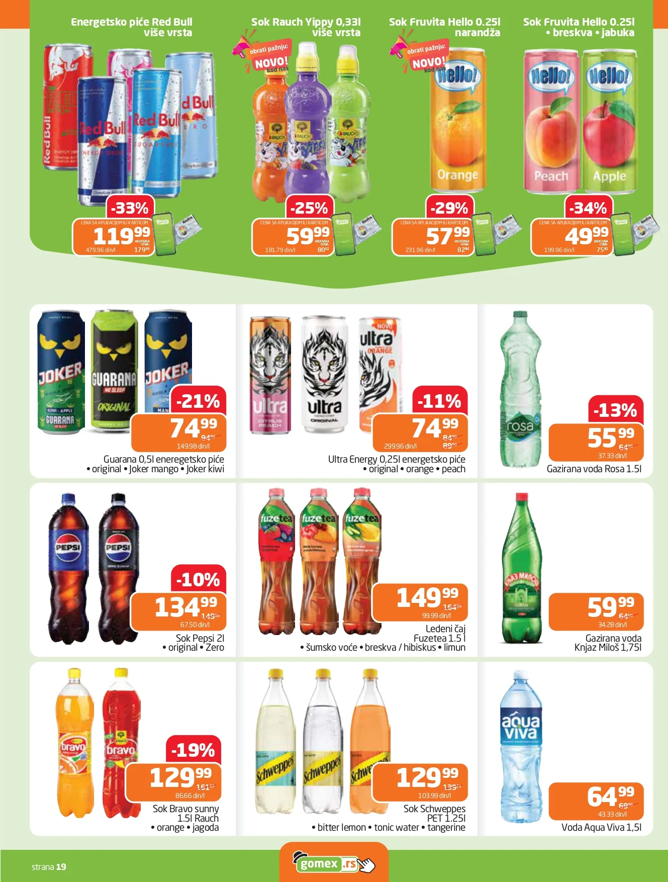 Gomex katalog AKICIJE IZ ŠEŠIRA 29.4-12.5.2026.