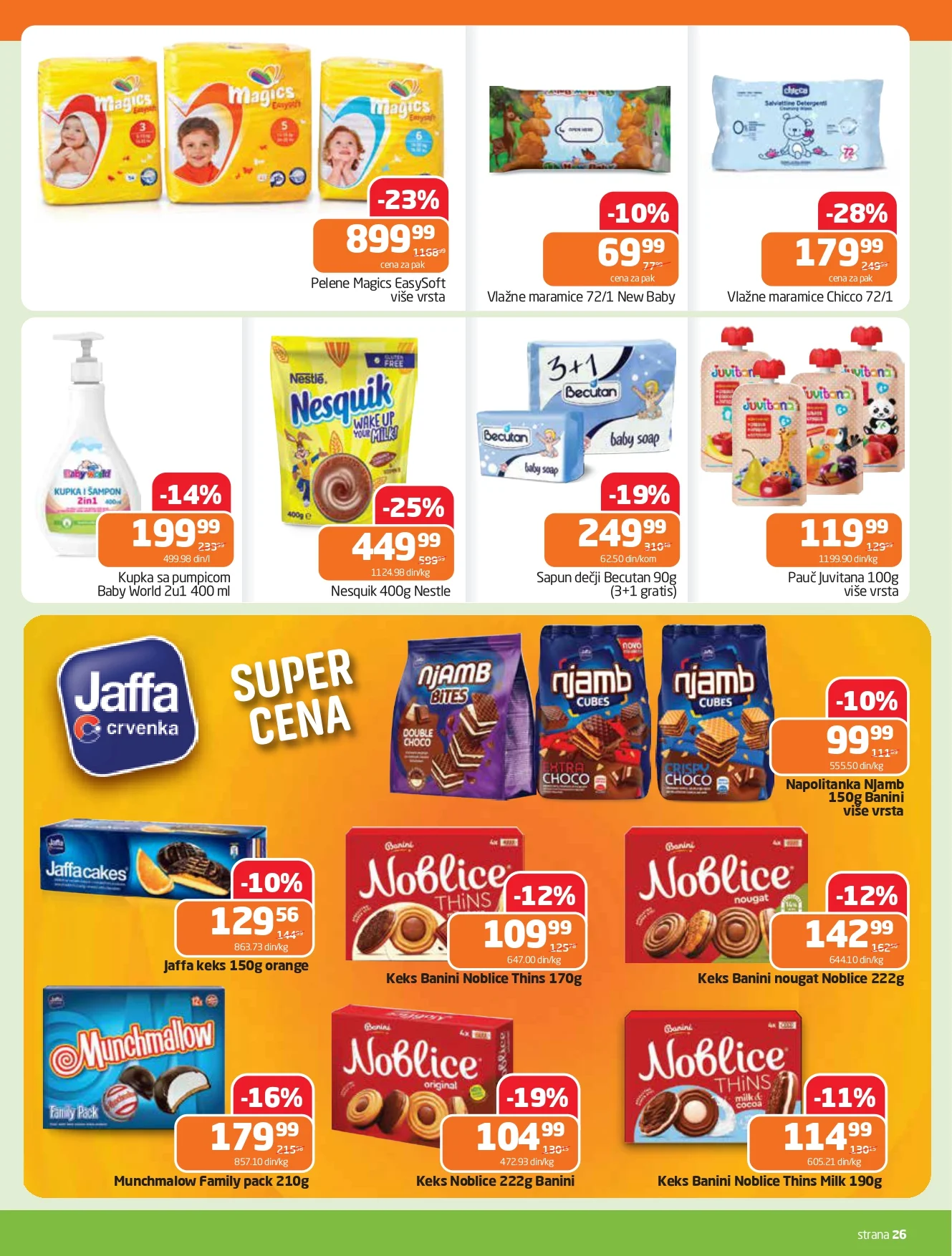 Gomex katalog AKICIJE IZ ŠEŠIRA 29.4-12.5.2026.