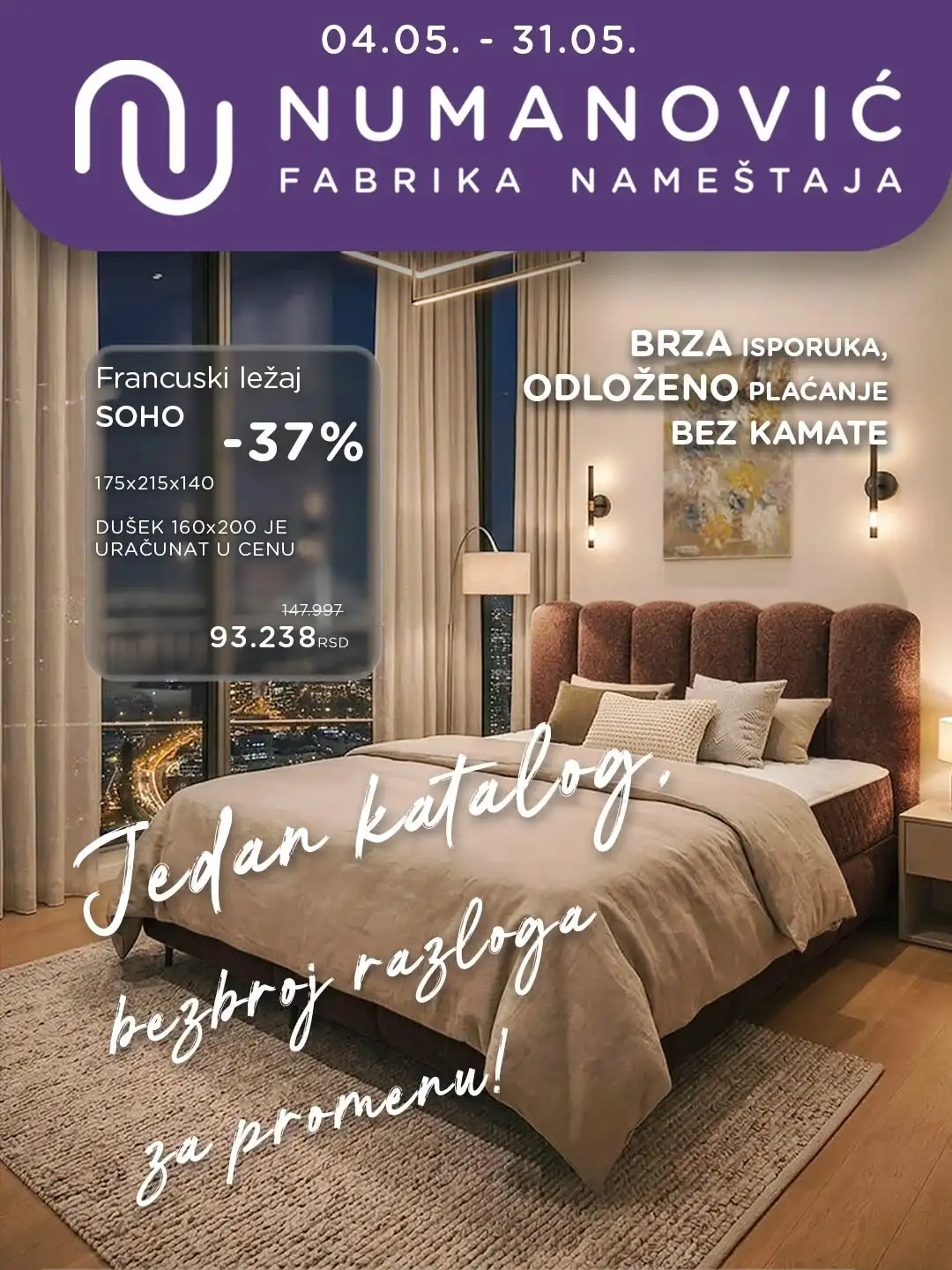 Numanović nameštaj katalog 4-31.5.2026.