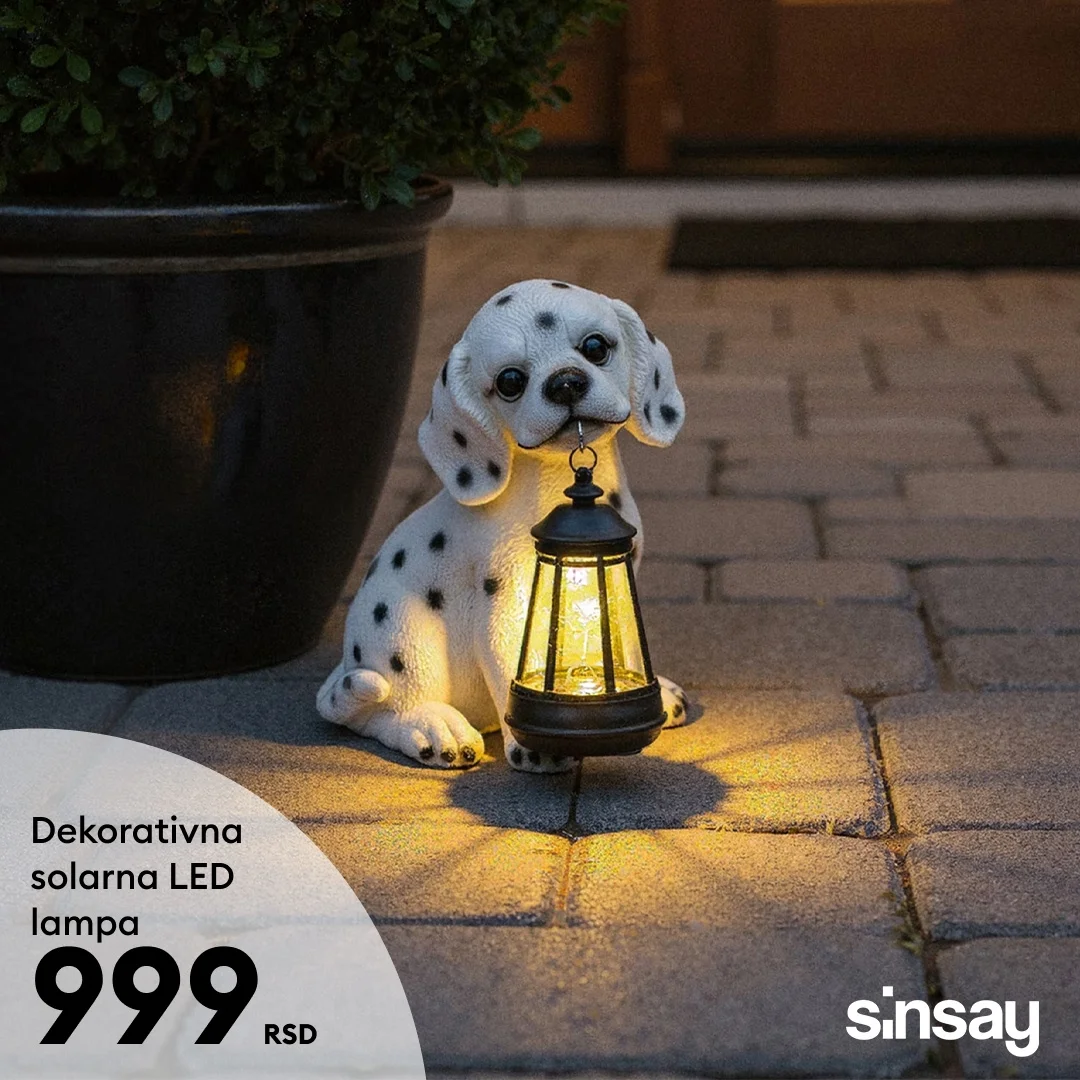 Sinsay akcija DEKORACIJE ZA BAŠTU maj 2026.