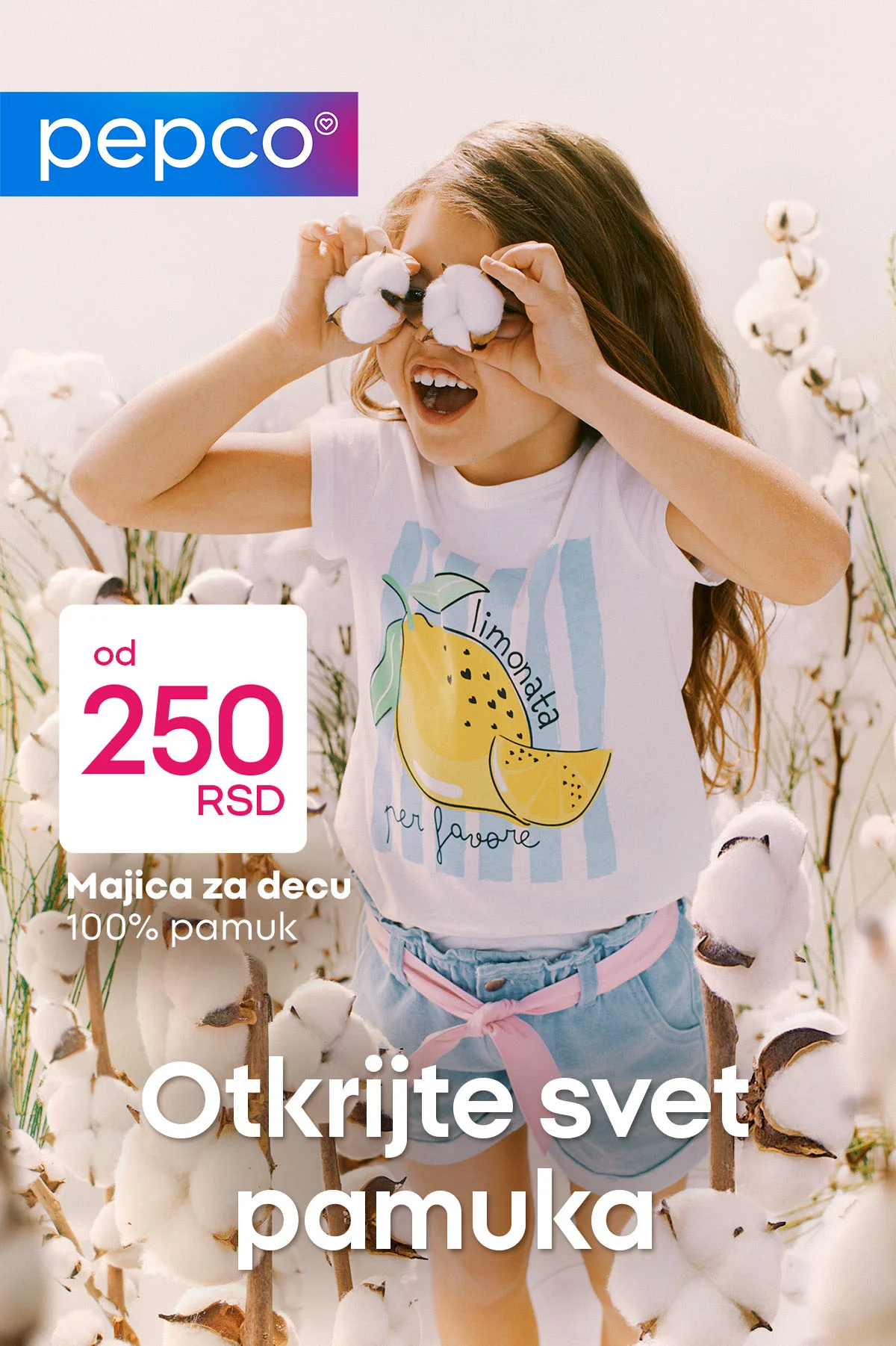 Pepco akcija PAMUČNE MAJICE maj 2026.