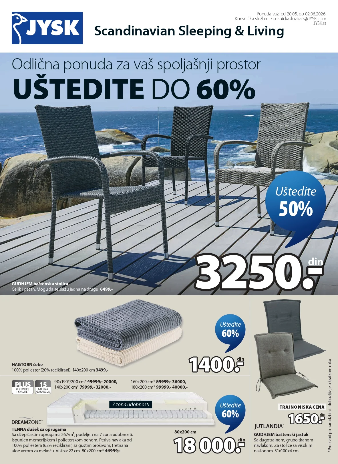 Jysk katalog 20.5-2.6.2026.