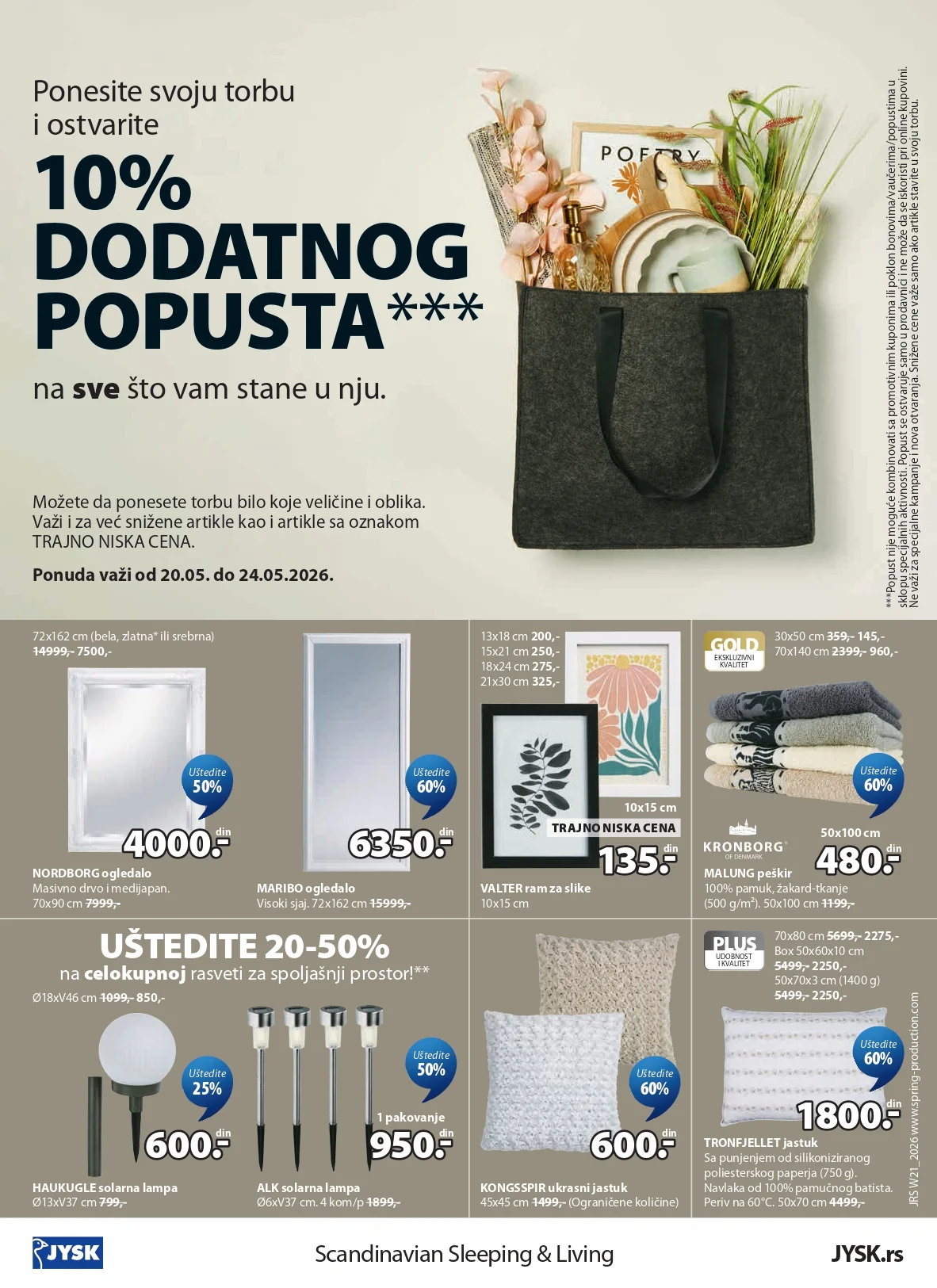 Jysk katalog 20.5-2.6.2026.