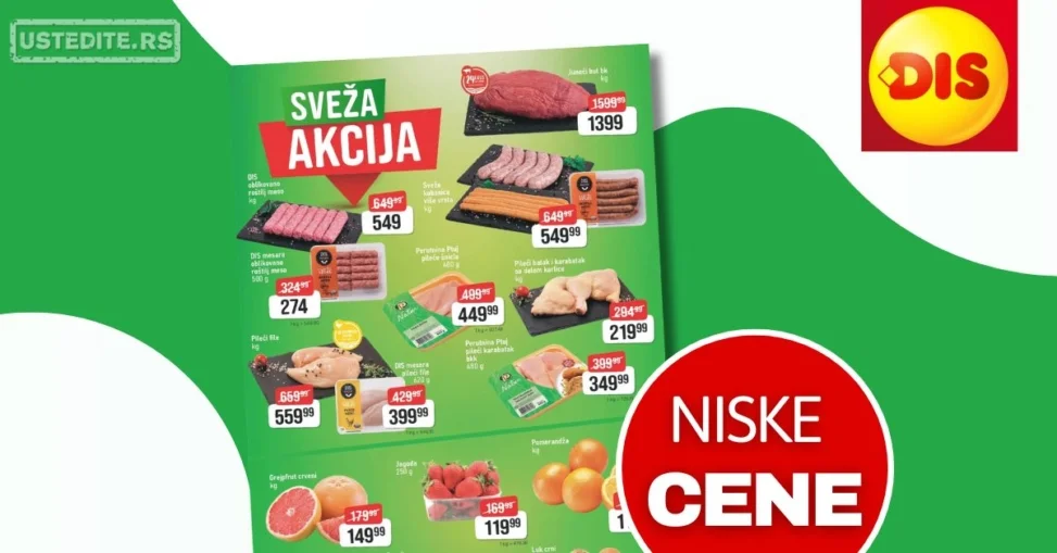 Dis SVEŽA AKCIJA 15-21.5.2026.