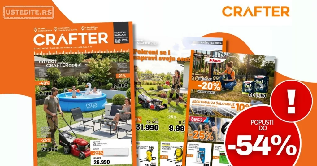 Crafter katalog 4-31.5.2026.