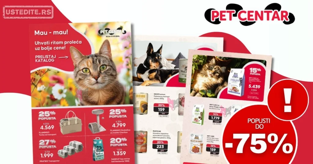 Pet centar katalog 30.4-27.5.2026.