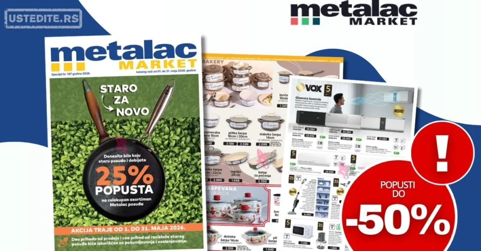 Metalac market katalog 1-31.5.2026.