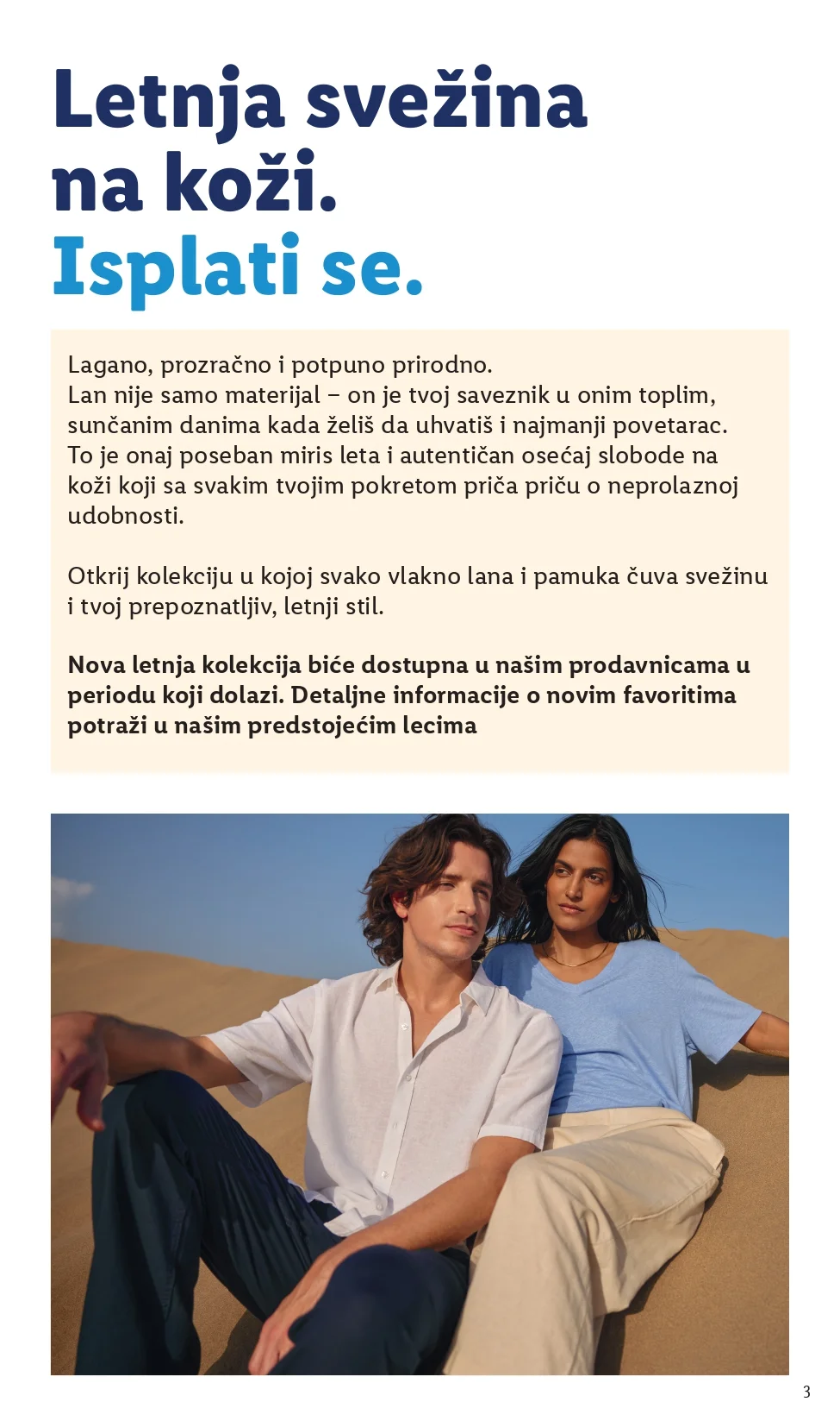 Lidl katalog ESMARA LETNJA MODA maj 2026.