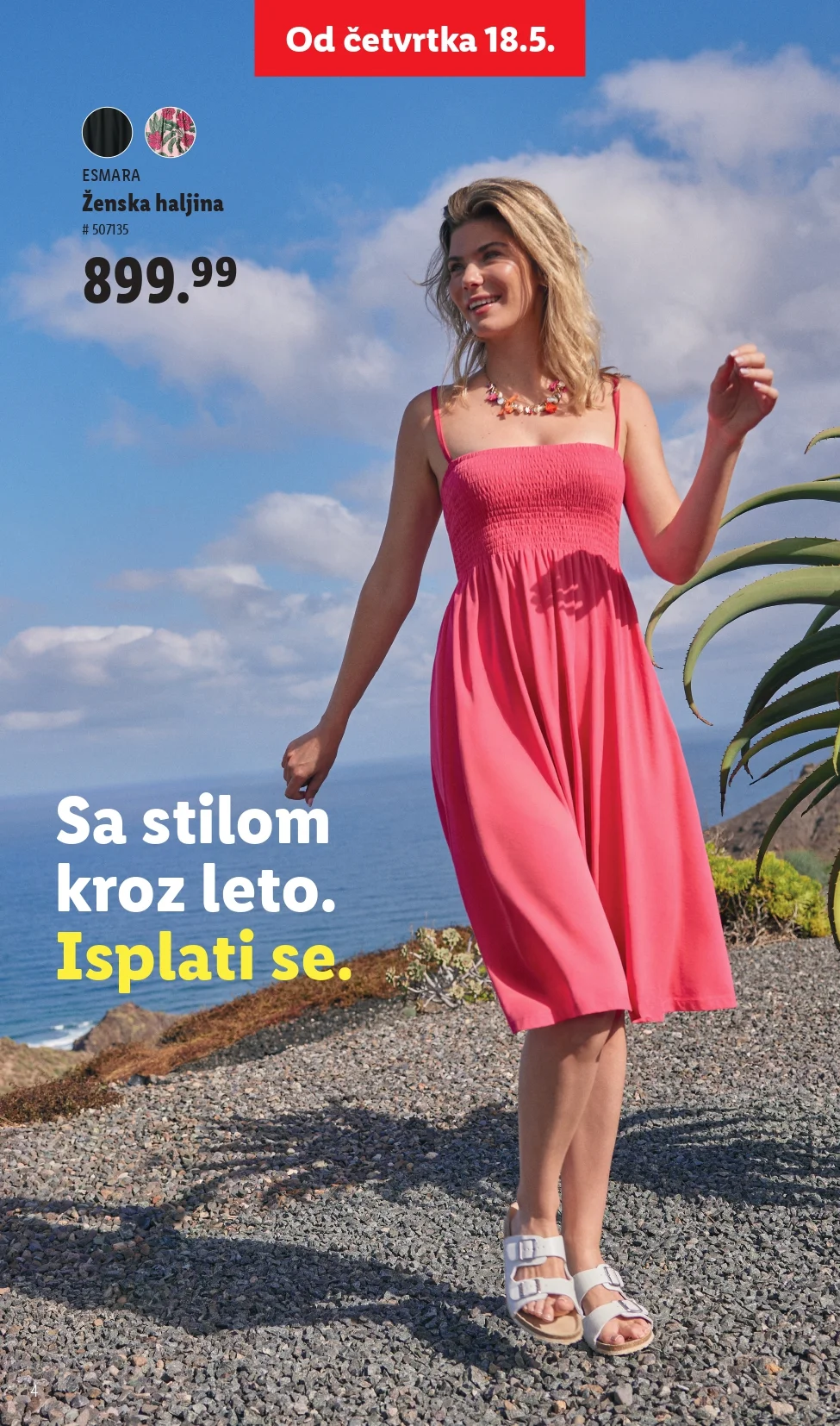 Lidl katalog ESMARA LETNJA MODA maj 2026.