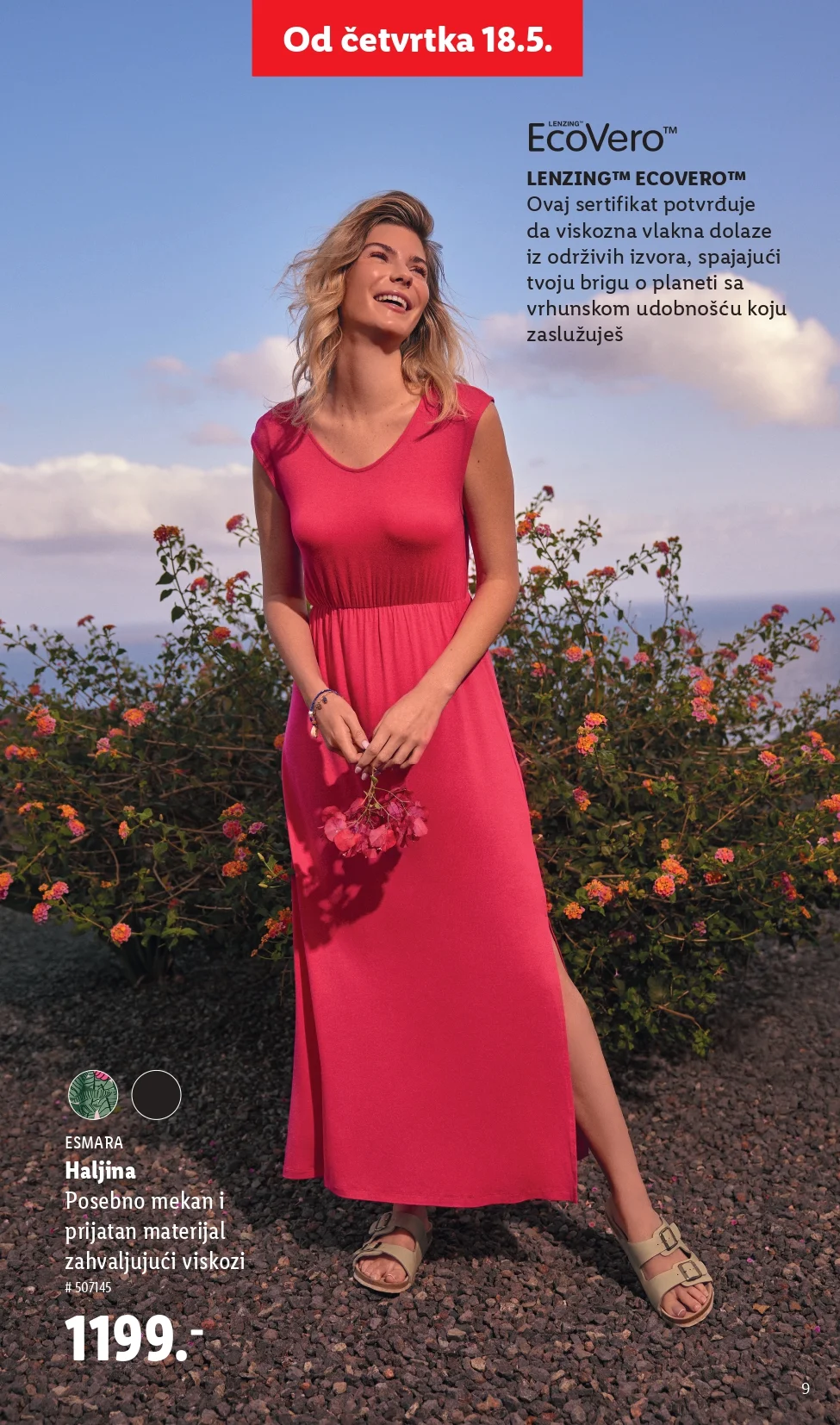 Lidl katalog ESMARA LETNJA MODA maj 2026.