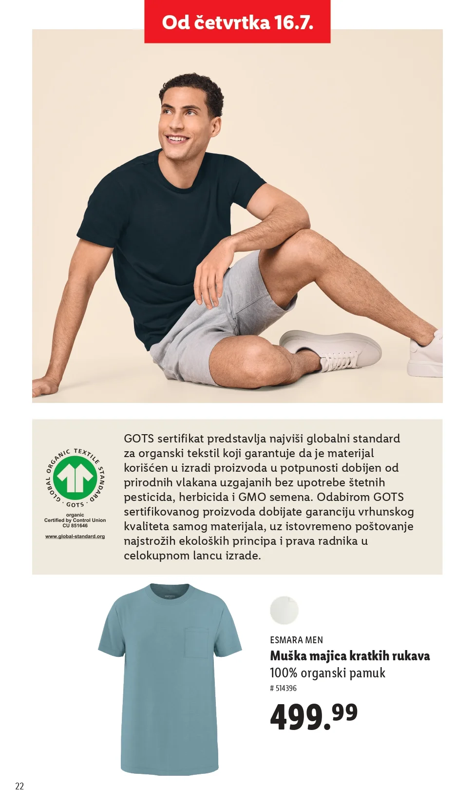 Lidl katalog ESMARA LETNJA MODA maj 2026.