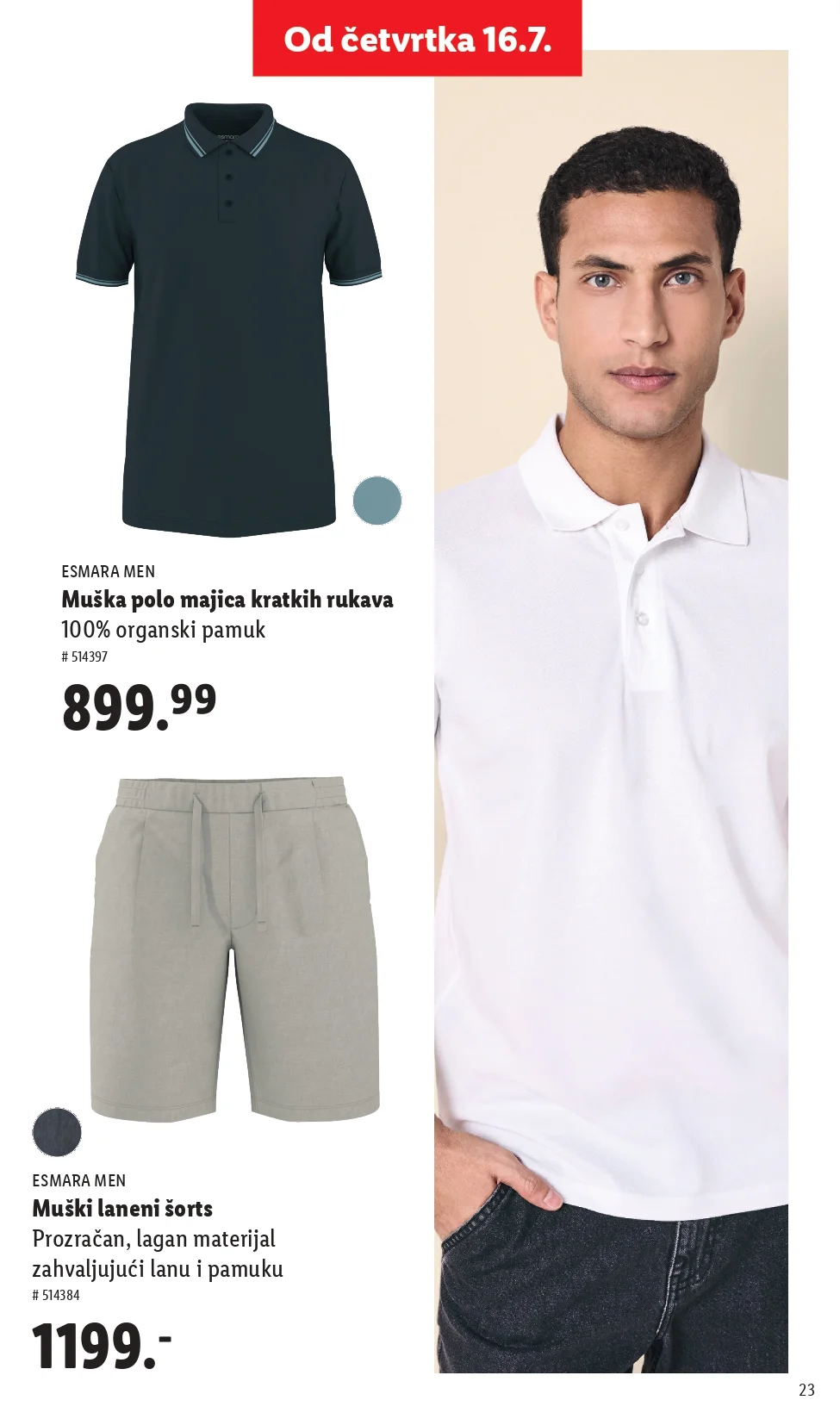 Lidl katalog ESMARA LETNJA MODA maj 2026.