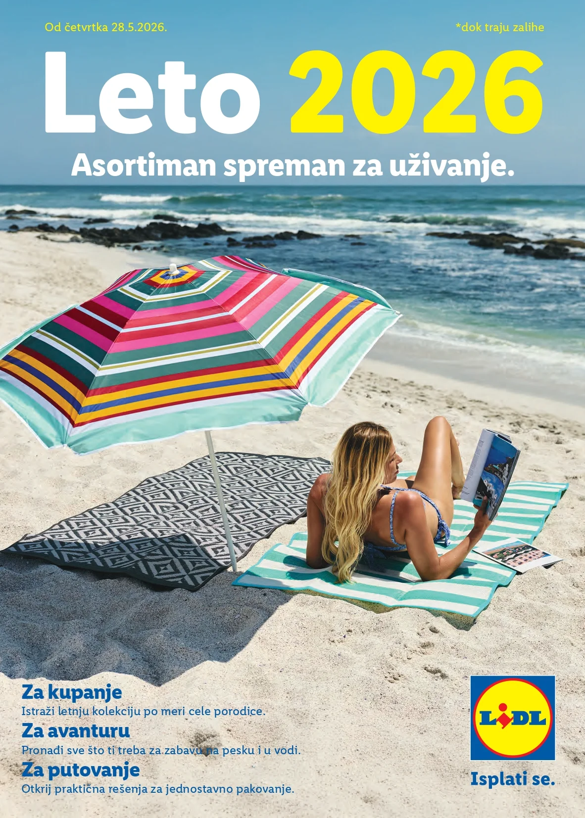 Lidl katalog SVE ZA LETO 2026.