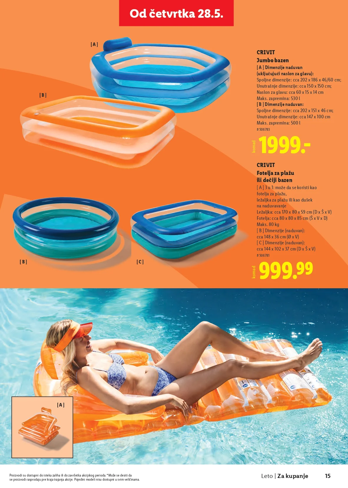 Lidl katalog SVE ZA LETO 2026.