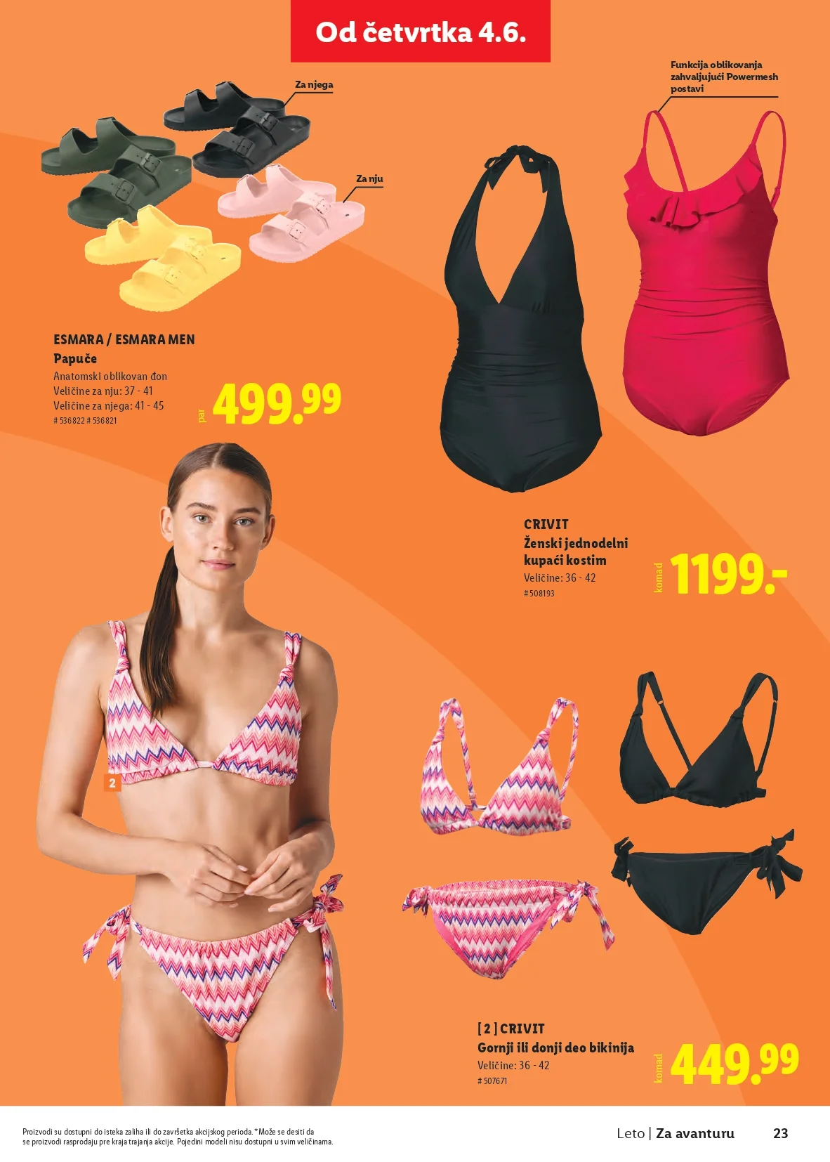 Lidl katalog SVE ZA LETO 2026.