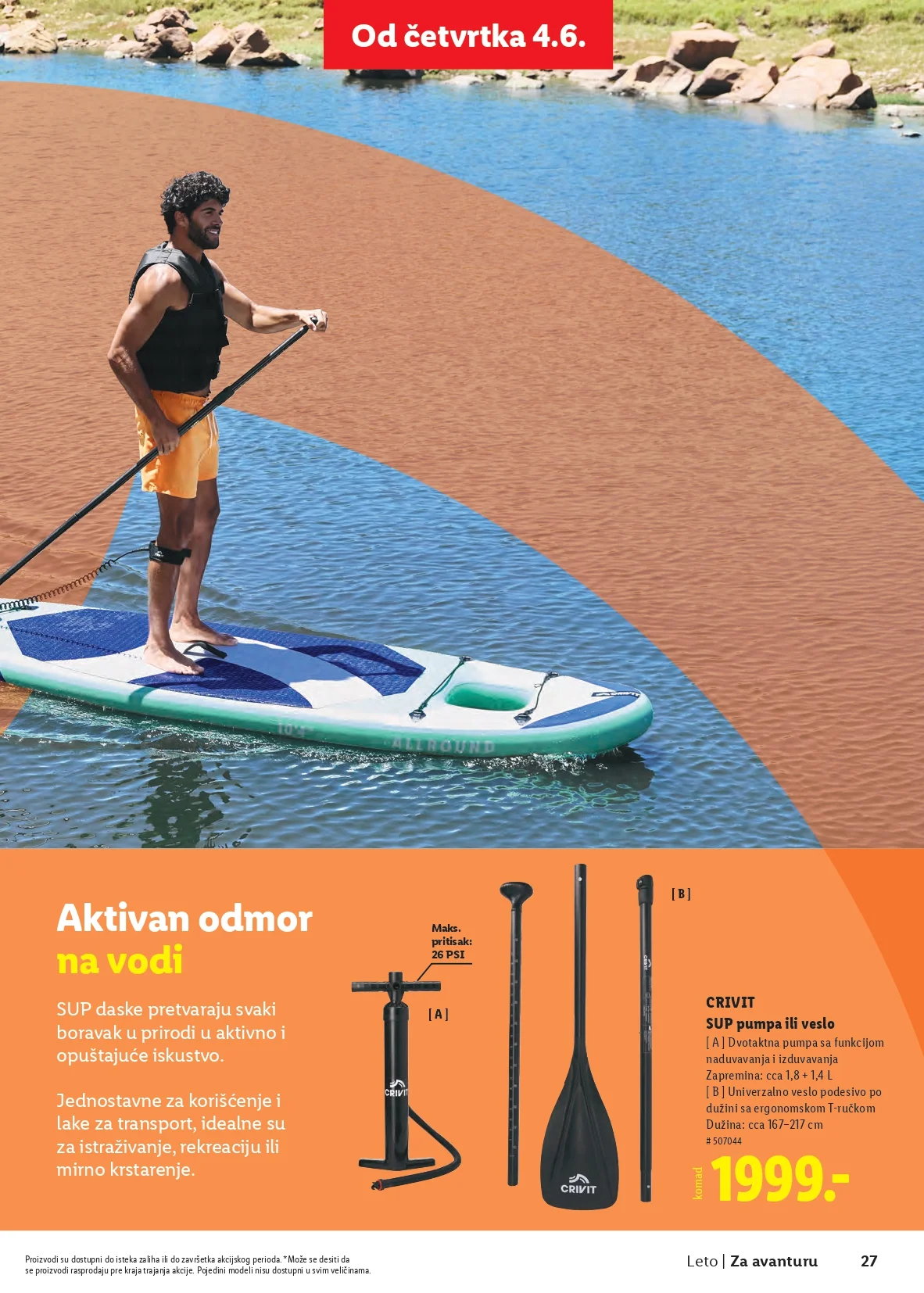Lidl katalog SVE ZA LETO 2026.