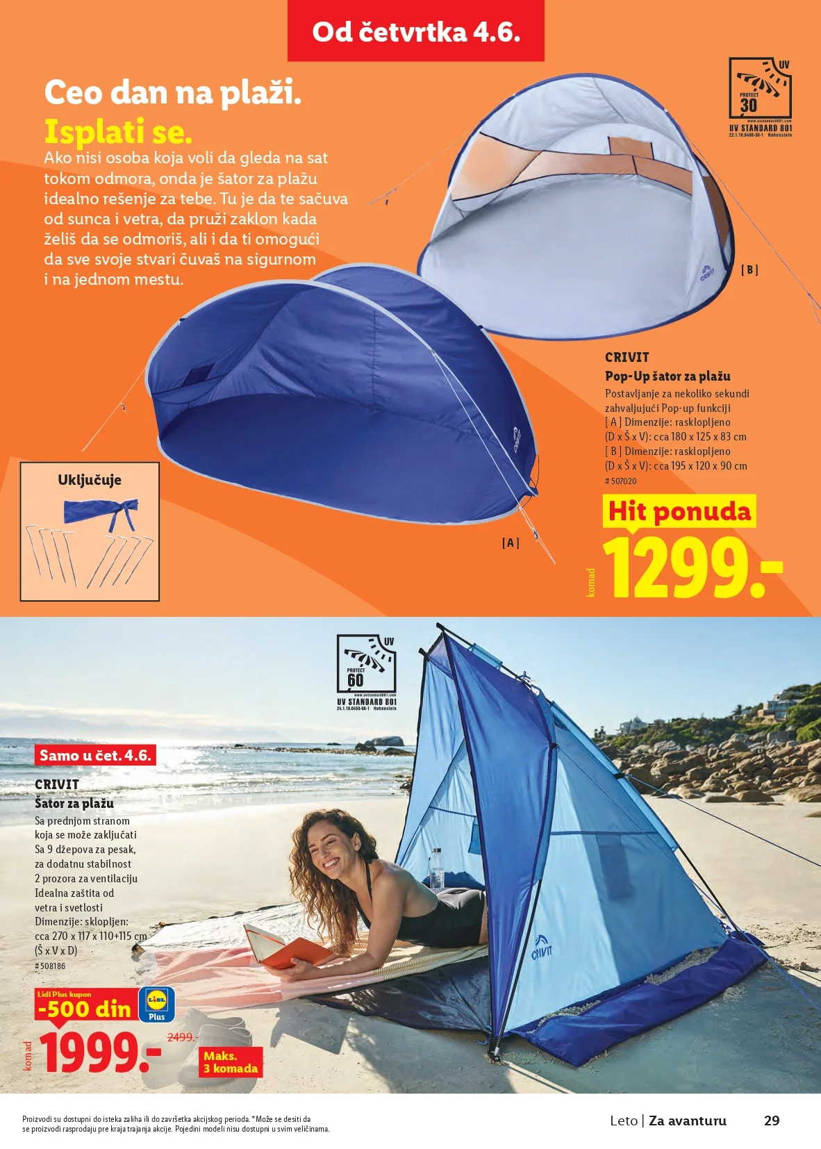 Lidl katalog SVE ZA LETO 2026.