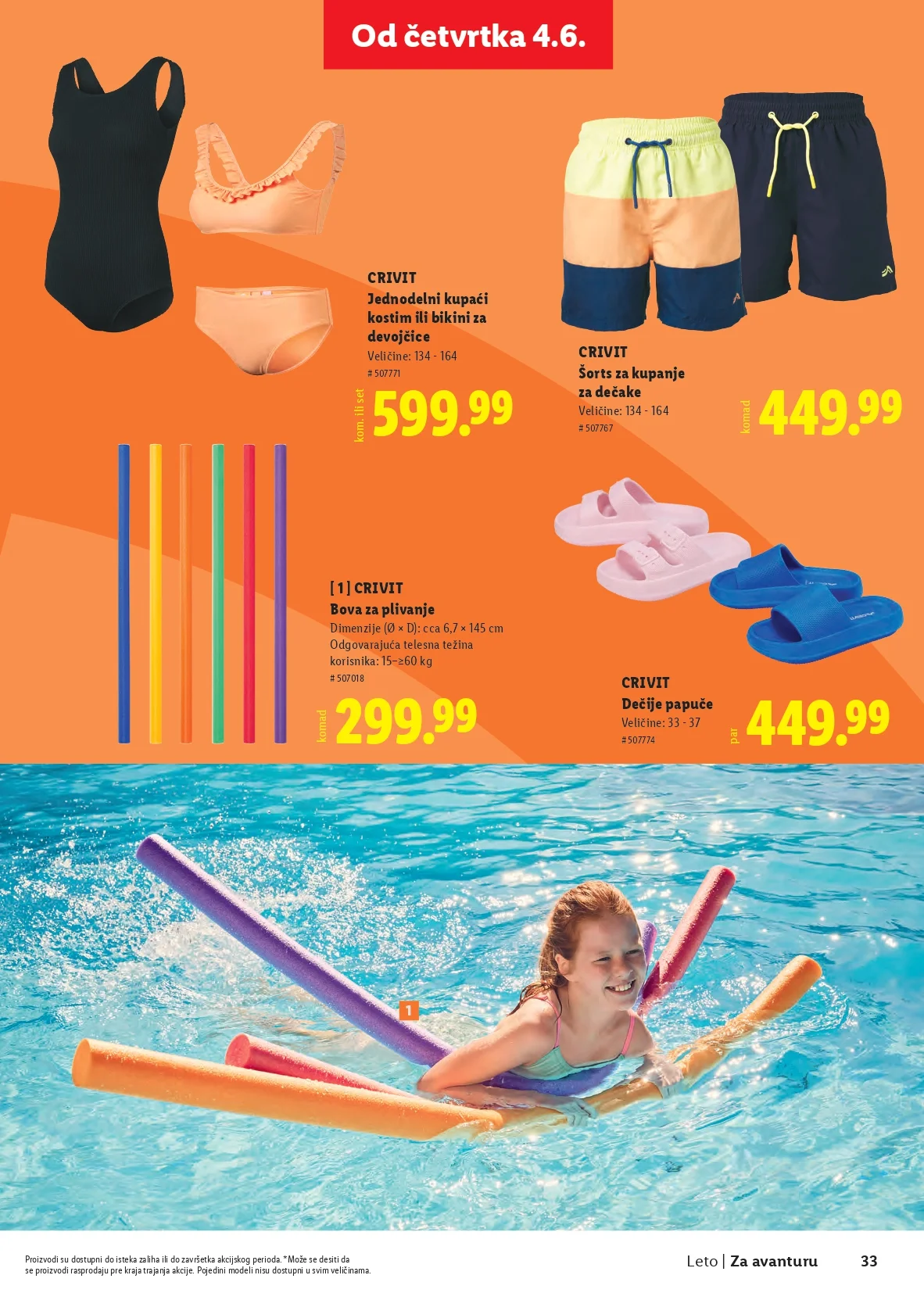 Lidl katalog SVE ZA LETO 2026.