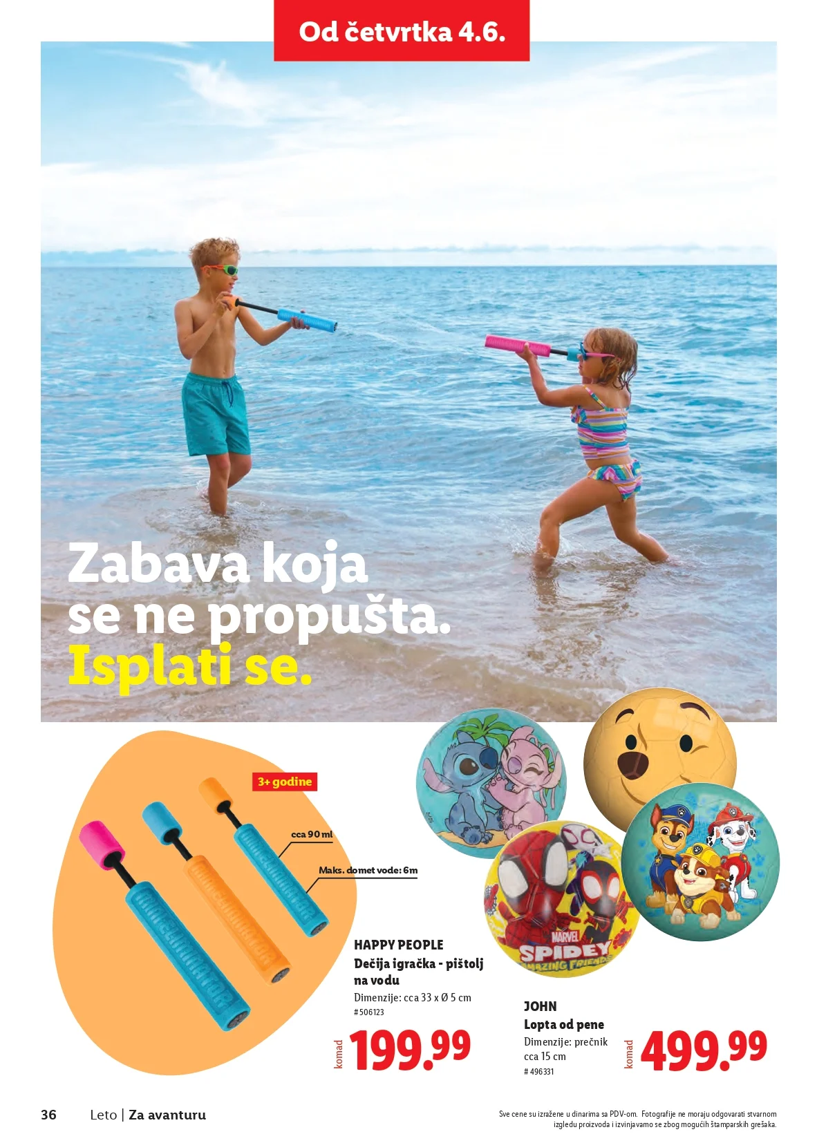 Lidl katalog SVE ZA LETO 2026.