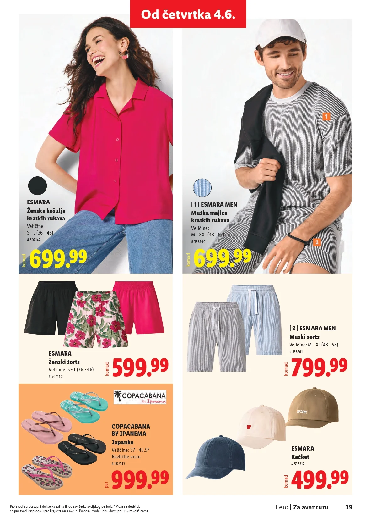 Lidl katalog SVE ZA LETO 2026.