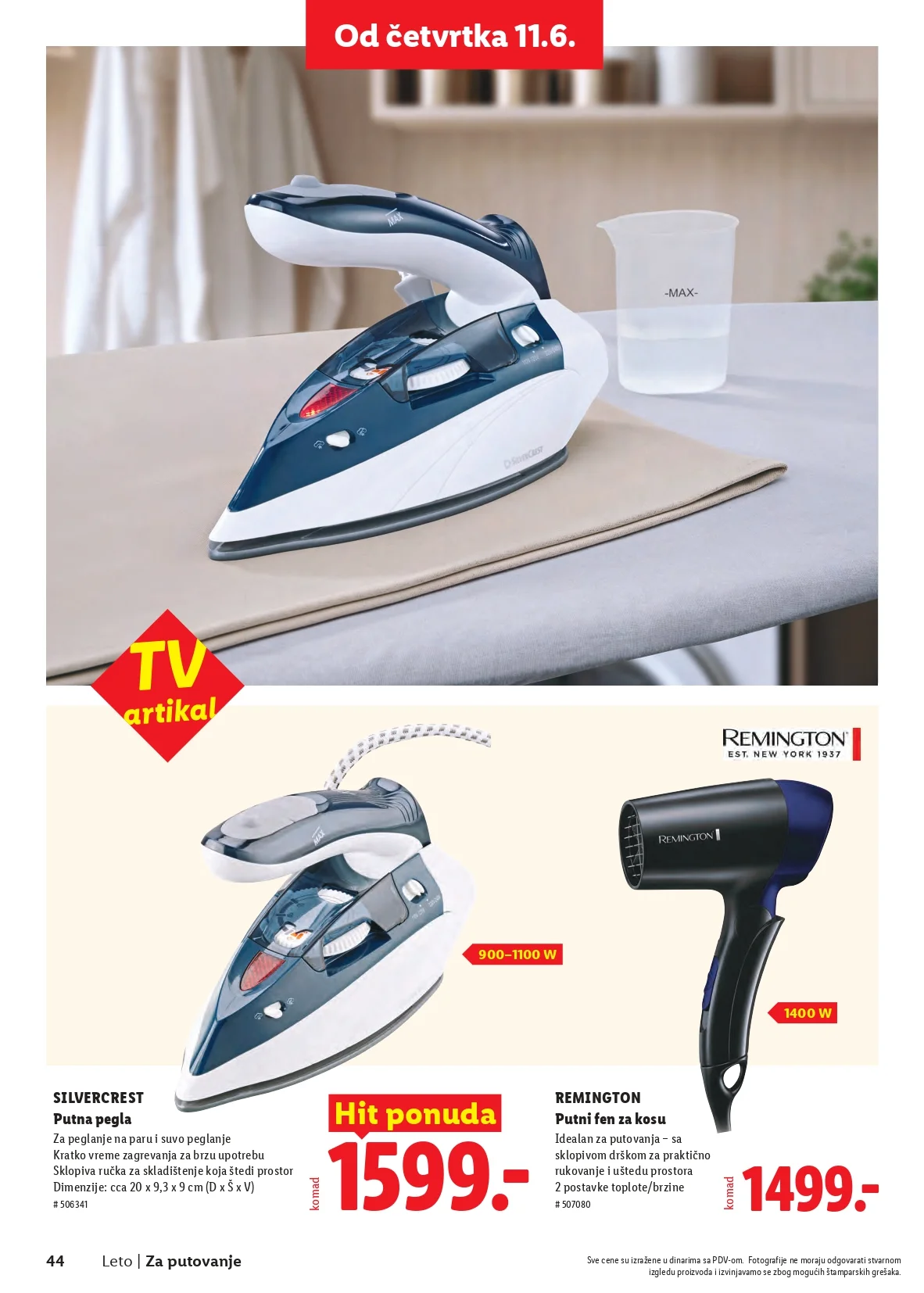 Lidl katalog SVE ZA LETO 2026.