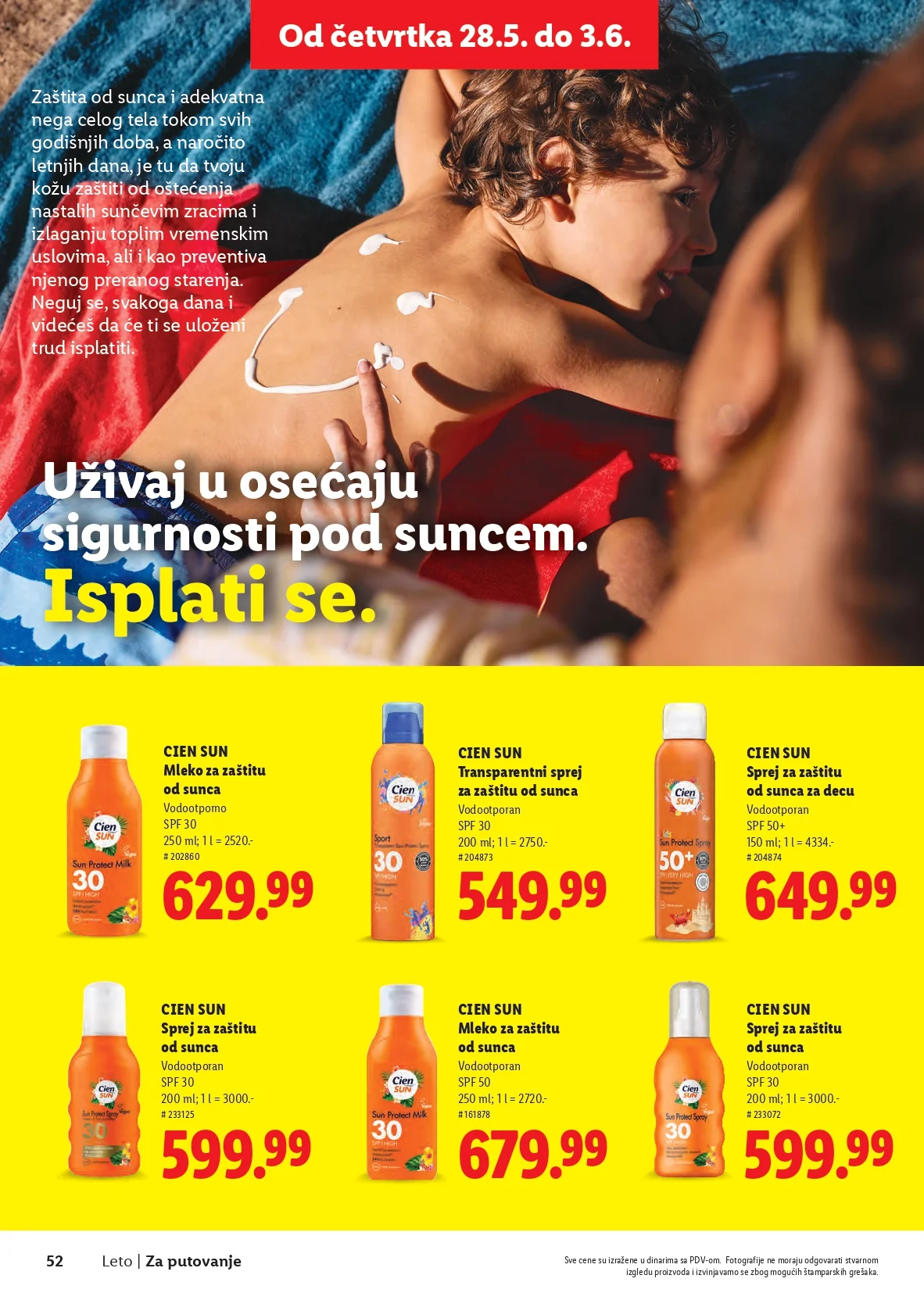 Lidl katalog SVE ZA LETO 2026.