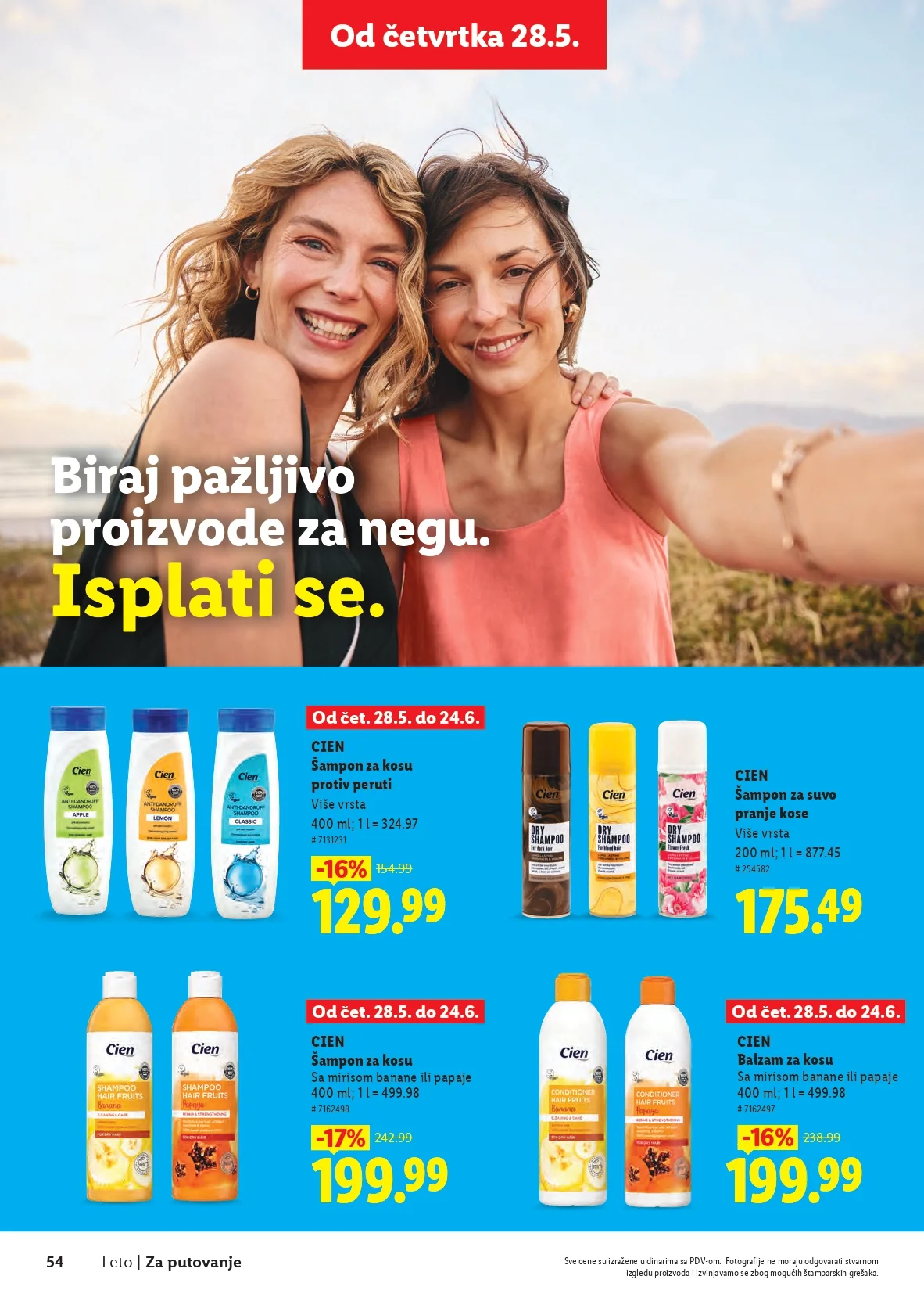 Lidl katalog SVE ZA LETO 2026.