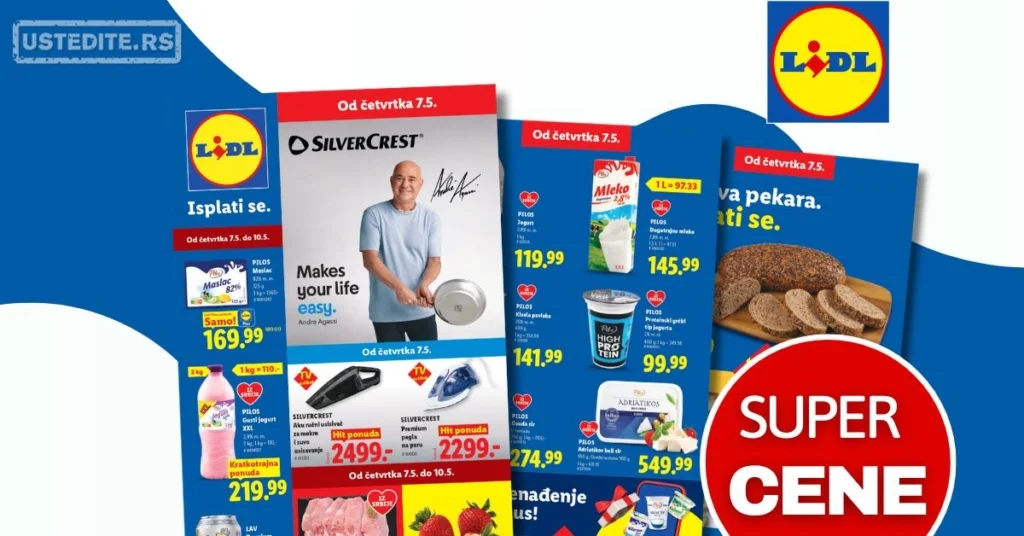 Lidl katalog PREHRANA/NEPREHRANA 7-13.5.2026.