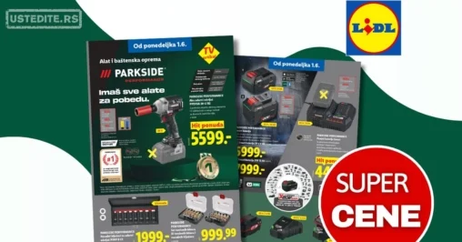 Lidl katalog URADI SAM 1-3.6.2026.