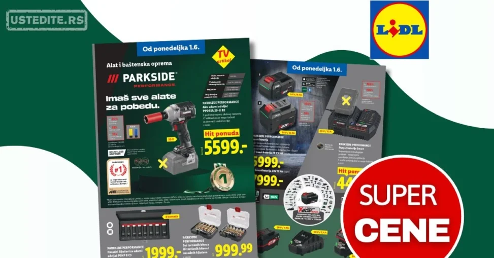 Lidl katalog URADI SAM 1-3.6.2026.