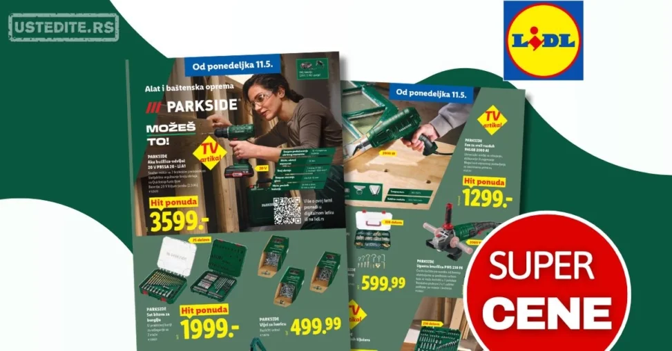 Lidl katalog URADI SAM 11-13.5.2026.